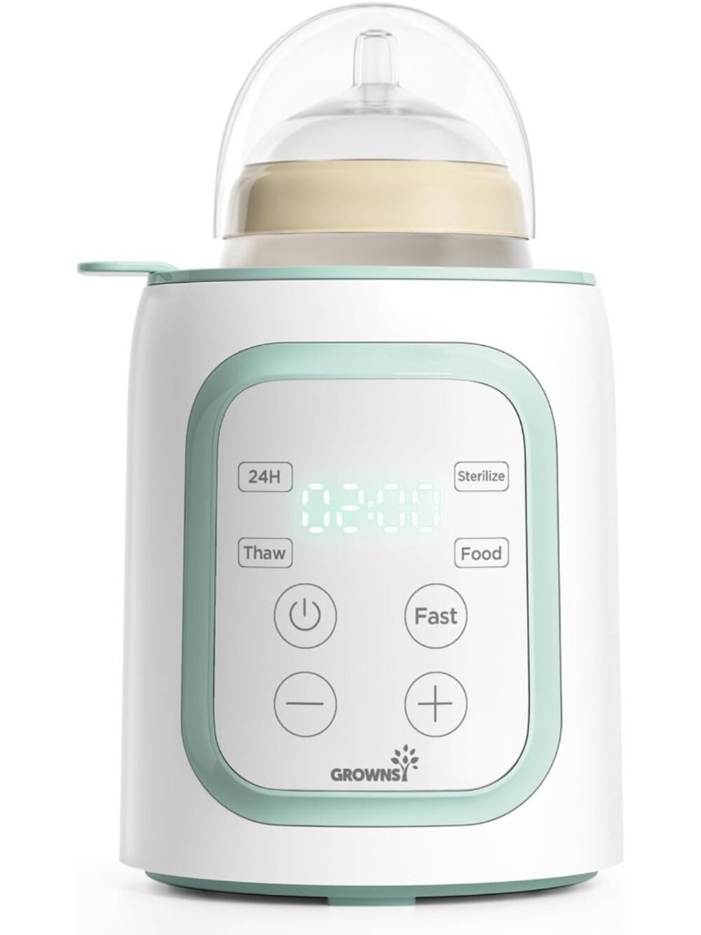 8-in-1 Baby Bottle Warmer & Food Heater, Fast Milk Warmer with Timer, BPA-Free